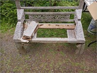 Early 1800s Handmade Bench