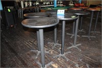 Bar Height Tables, 2' Dia.