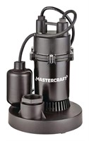 New Mastercraft 1/4-HP Submersible Electric Pump,
