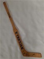 Vladislav Tretjak USSR Souvenir Mini Hockey Stick