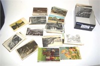 Quantity of antqiue & vintage postcards