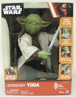 NIB Star Wars Legendary Yoda Figure - Large