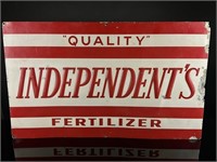 Quality Independents Fertilizer Farm Sign