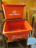 2 - recycling bins