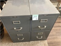 2-two drawer Durable metal file cabinets