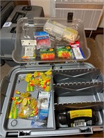 spider tackle box- bass & crappie