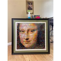 Neil J. Farkas "Mona Lisa" Serio-lithograph 2005