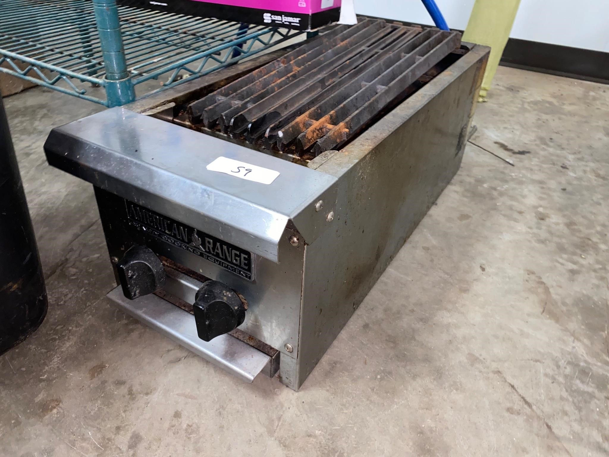 American Range 12" Natural Gas Chargrill [TW]