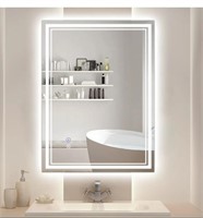 SaniteModar LED Bathroom Mirror, 32 x 24 inch