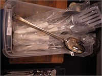 Five Cutco kitchen utensils in bag; plus