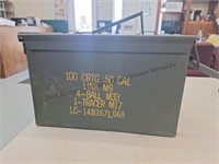 .50  CAL AMMO can, nice condition