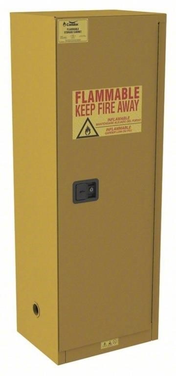 CONDOR Flammables Safety Cabinet 22-Gallon