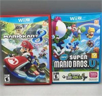 Wii U MarioKart 8 & Super Mario Bros