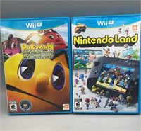 Wii U PAC-Man & the Ghostly Ad. & NintendoLand