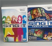 Wii Sing It & Sing It Family Hits