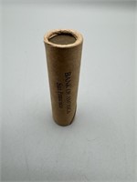 San Francisco 50C Roll of Pennies, 1902/1900 Ends