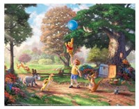 Disney Winnie the Pooh II by Kinkade