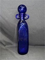 Vintage Blue Cobalt Decanter or Apothecary (large)