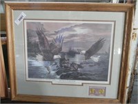 Framed Eagle Picture by Dan Marco