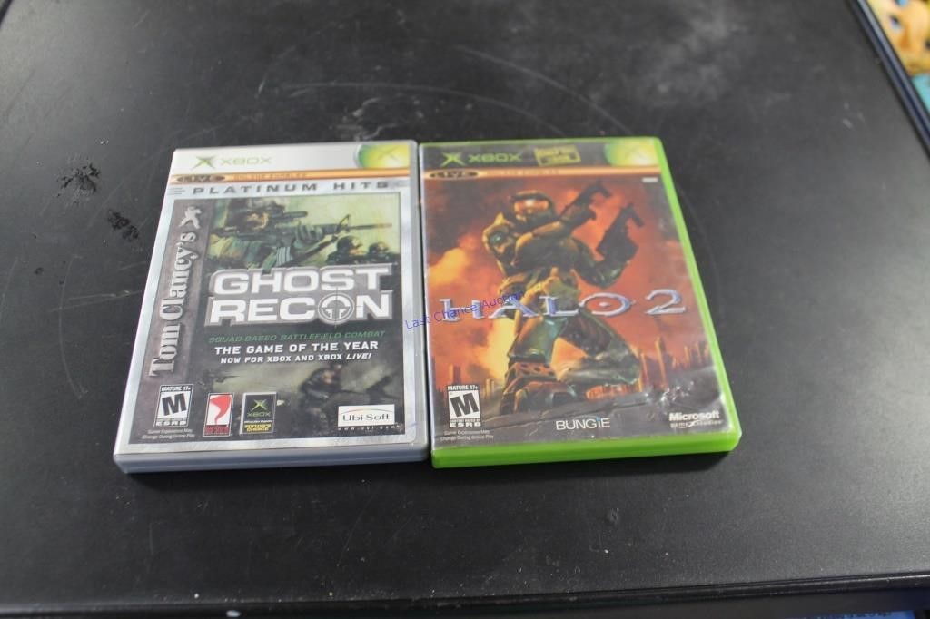 XBOX Ghost Recon & Halo 2