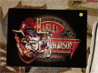 harley davidson tin sign 17x12