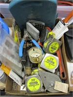 Tools, Tape Measures, Bits, Pliers