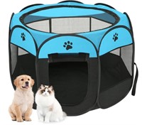 WOUCND Pet Playpen/Pop up tent, foldable, 28"x28"x