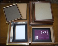 Vtg-Newer 5x7 + Metal/Wooden Picture Frames