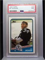 Bo Jackson 1988 Topps Rookie PSA 9