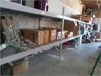 Industrial metal shelving 5 units 7ft tall  by
