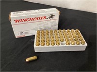 Winchester 40 S&W 165 Grain Bullets