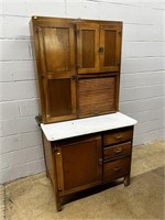 Hoosier Style Vtg. Kitchen Cabinet