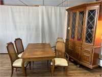 French Style Dining Table w/4 Chairs, China