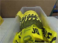 Misc rolls of Sheriff scene ribbon tape.
