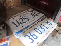 Various license plates