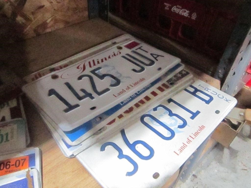 Various license plates