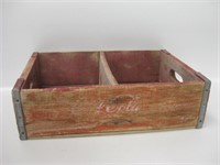 Vintage Wood Coca-Cola Crate - 17.75" x 12" x 5"