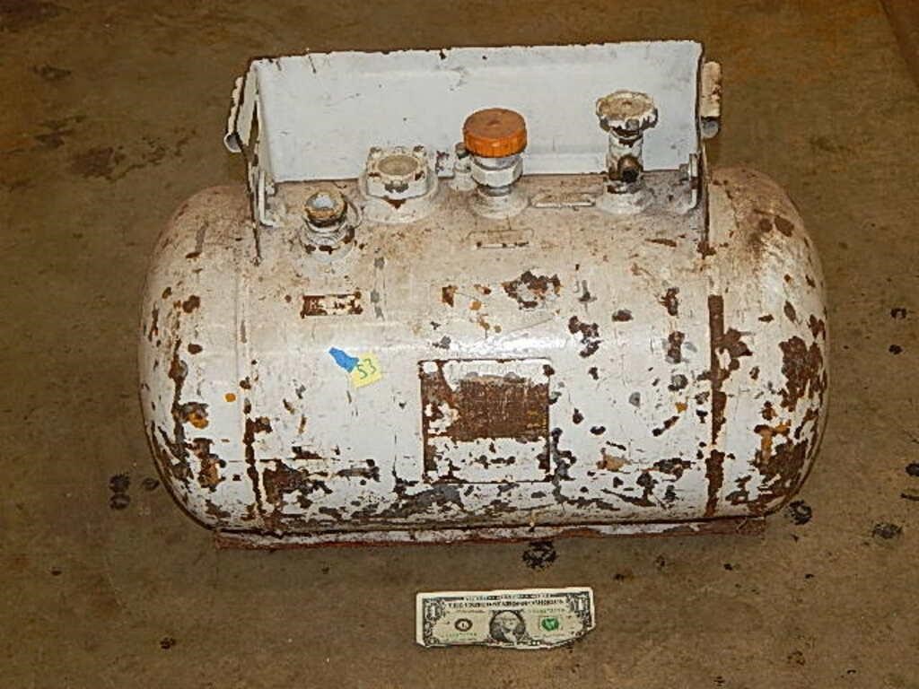 Propane Tank-Markings Hard To Read NO SHIPPING