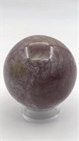 Pink Ocean Jasper Sphere 1 Pound 5.3oz