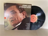 Johnny Cash at Folsom prison record album