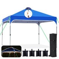Quictent 10x10 Pop up Canopy Tent Easy One Person