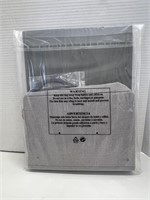 Two New in Package Cloth Storage Bins - Gray