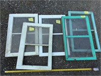 Old Windows - Lot of 5