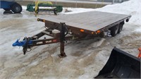 2004 14-FT Sokal Deckover 9900lb Trailer T/A