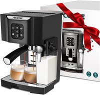 $180  Espresso Machine with Milk Frother  20 bar S