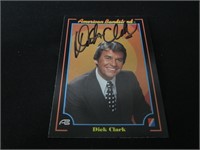 Dick Clark signed collectors card COA