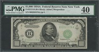USA 1934A $1,000 Bank Note PMG 40 EF
