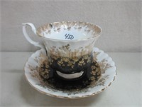 ELEGANT ROYAL ALBERT CUP AND SAUCER