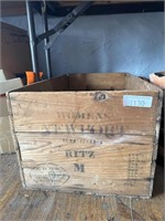 Wooden crate