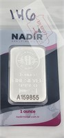 Nadir 1oz Fine Silver Bar 2 of 2 Seqntl